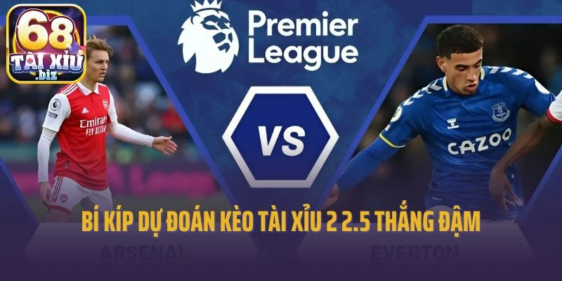 Bí kíp dự đoán kèo tài xỉu 2 2.5 thắng đậm