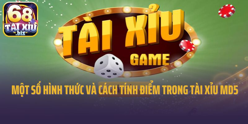 Một số hình thức và cách tính điểm trong tài xỉu MD5