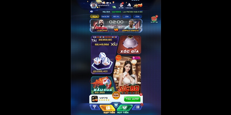 Game Tài Xỉu là trò ăn khách nhất cổng game Game Tài Xỉu là trò ăn khách nhất cổng game